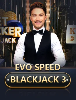 Evo Speed Blackjack 3 by Evolution - Blackjack cover image