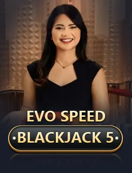 Evo Speed Blackjack 5 by Evolution - Blackjack cover image