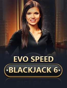 Evo Speed Blackjack 6 by Evolution - Blackjack cover image