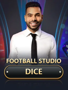 Football Studio Dice by Evolution - Dice cover image