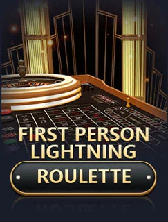 First Person Lightning Roulette by Evolution - Roulette cover image