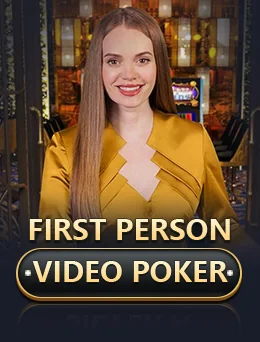 First Person Video Poker by Evolution - Poker cover image