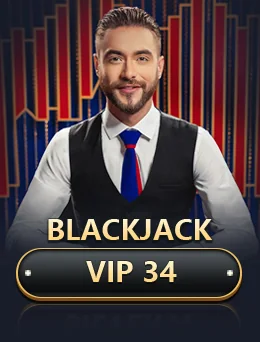 Blackjack Vip 34 by Evolution - Blackjack cover image