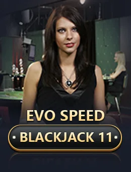 Evo Speed Blackjack 11 by Evolution - Blackjack cover image