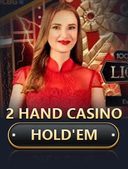 2 Hand Games Hold'em by Evolution - Poker cover image