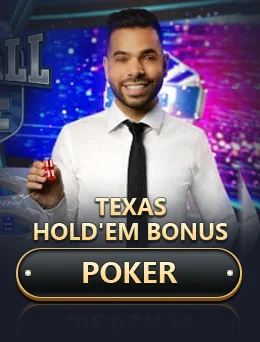 Texas Hold'em Bonus Poker by Evolution - Poker cover image