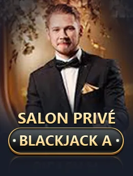 Salon Privé Blackjack a by Evolution - Blackjack cover image