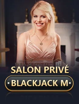 Salon Privé Blackjack M by Evolution - Blackjack cover image