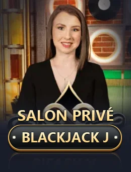 Salon Privé Blackjack J by Evolution - Blackjack cover image