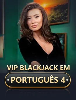 Vip Blackjack Em Português 4 by Evolution - Blackjack cover image
