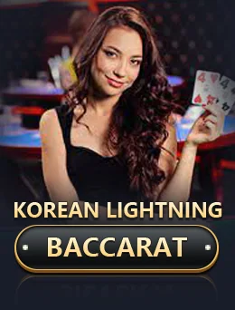 Korean Lightning Baccarat by Evolution - Baccarat cover image