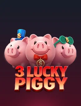3 Lucky Piggy by JILI - Arcade games cover image