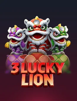 3 Lucky Lion by JILI - Arcade games cover image