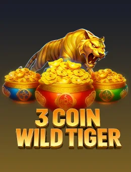 3 Coin Wild Tiger by JILI - Arcade games cover image