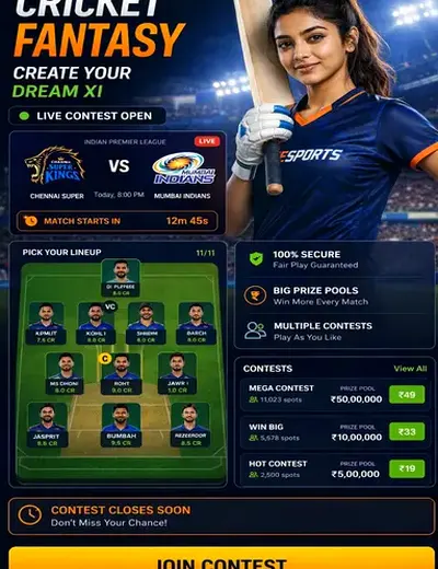 Yonogamesarcade (yono arcade) fantasy cricket & matchday visual 3